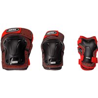 Roces JR Ventilated 3-Pack Red/Black Roces JR Ventilated 3-Pack Red/Black von Roces