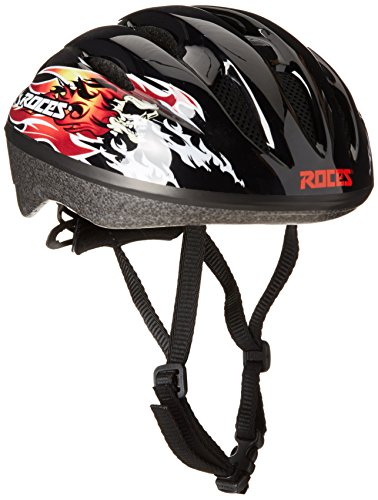 Roces Jungen Flames 5.0 Helm, Black/Red, S Roces Jungen Flames 5.0 Helm, Black/Red, S von Roces