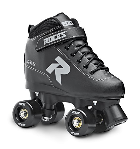 Roces Jungen Movida Up Rollerskates/Rollschuhe Street, Black, 36 von Roces