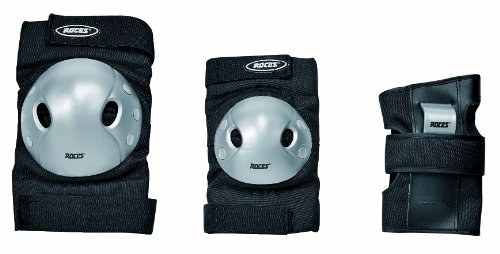 Roces Kinder 3 Pack Schützer Basic, schwarz, jr, 301377 Roces Kinder 3 Pack Schützer Basic, schwarz, jr, 301377 von Roces