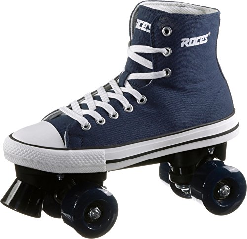 Roces Kinder Chuck Classic Roller Rollerskates/Rollschuhe Street, blau-Weiss, 33 Roces Kinder Chuck Classic Roller Rollerskates/Rollschuhe Street, blau-Weiss, 33 von Roces
