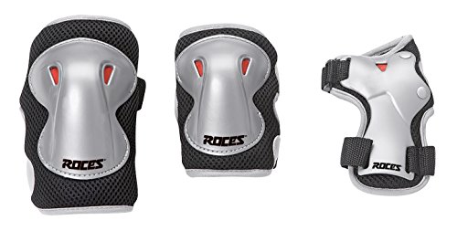 Roces Kinder Schutzausrüstung JR Super 3 Pack, Black, One Size Roces Kinder Schutzausrüstung JR Super 3 Pack, Black, One Size von Roces