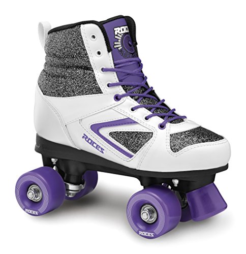 Roces Kolossal Rollerskates/Rollschuhe Street, Glitter-White-Purple, 36 Roces Kolossal Rollerskates/Rollschuhe Street, Glitter-White-Purple, 36 von Roces