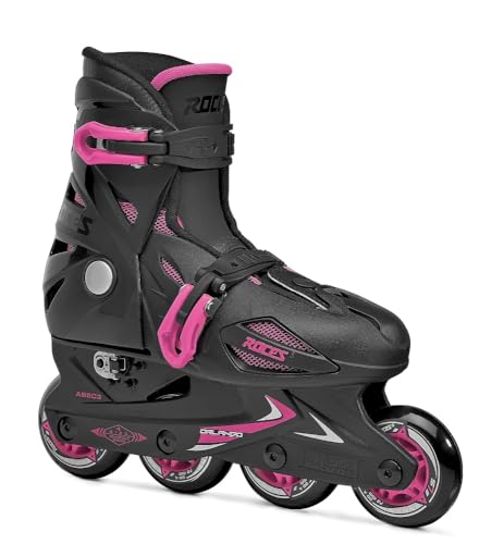 Roces Mädchen Inline-skates Orlando 3, black-pink, 30-35, 400687 Roces Mädchen Inline-skates Orlando 3, black-pink, 30-35, 400687 von Roces