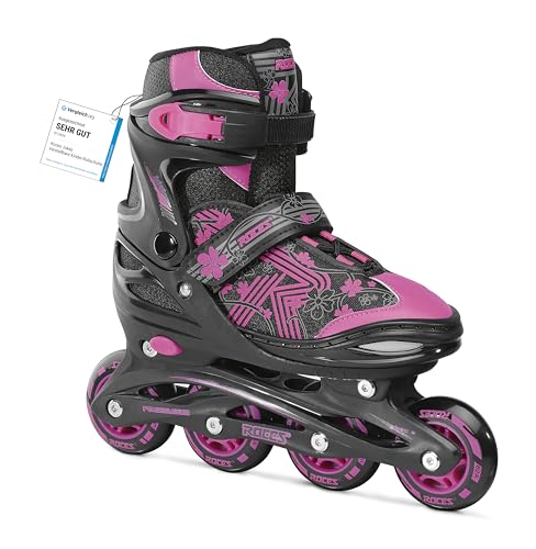 Roces Jokey 3:0 Inline Skates Black-Pink 38 von Roces