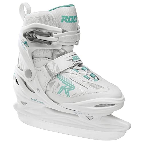 Roces Mädchen Moody Ice 3.0 Girl Schlittschuhe, White-Aqua, 36-40 von Roces