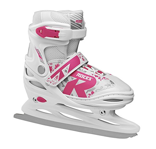 Roces Unisex Jugend Jokey Schlittschuh, Weiß-Fuchsia, 10jr-12jr Roces Unisex Jugend Jokey Schlittschuh, Weiß-Fuchsia, 10jr-12jr von Roces