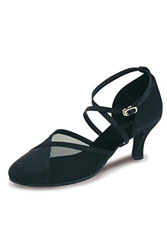 Roch Valley Bona Standard Latein Tanzschuh für Damen 37 Schwarz von Roch Valley