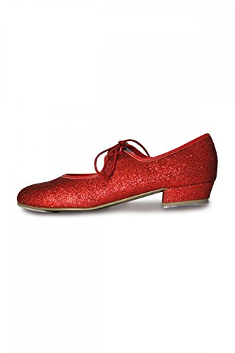 Roch Valley Dorothy rote glitzernde Steppschuhe Rot 10 (28) von Roch Valley