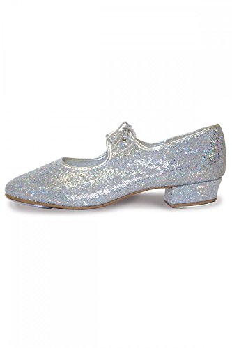 Roch Valley Hologramm Steppschuhe für Mädchen und Damen 40 Silber Hologramm Roch Valley Hologramm Steppschuhe für Mädchen und Damen 40 Silber Hologramm von Roch Valley