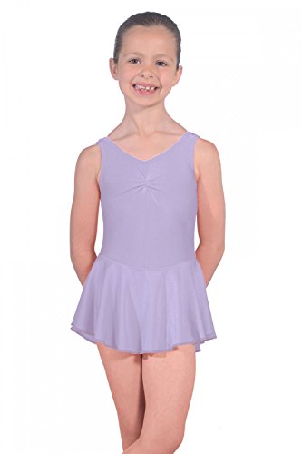 Roch Valley ISTDJ ärmelloses Ballett Trikot mit Rock Lila 5-6 Jahre 110-116cm (1) von Roch Valley