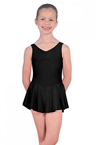 Roch Valley ISTDJ ärmelloses Ballett Trikot mit Rock Schwarz 9-10 Jahre 134-140cm (2) von Roch Valley