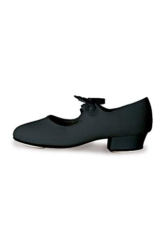 Roch Valley LHC Steppschuhe für Damen und Mädchen aus Leinen Schwarz 12 (30.5) von Roch Valley