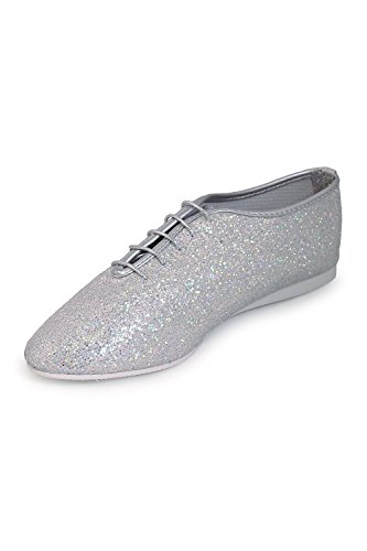 Roch Valley Silber Hologramm Jazzschuhe 24 Silber von Roch Valley