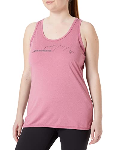 ROCK EXPERIENCE REWL00521 Chandler Tank T-Shirt Women Cherries Jubilee Melange L von Rock Experience