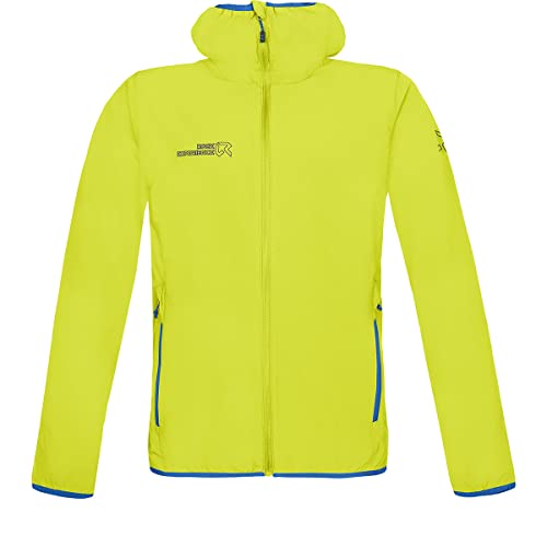 Rock Experience REMJ10781 SOLSTICE 2.0 HOODIE SOFTSHELL Jacket Unisex 2286 EVENING PRIMROSE+1292 SURF THE WEB M von Rock Experience