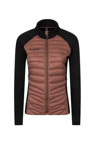 Rock Experience REWJ06001-C951 TEQUILA HYBRID WOMAN JACKET Jacket Damen 0274 DEEP TAUPE+0208 CAVIAR M von Rock Experience