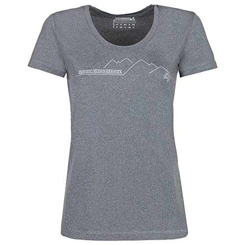 Rock Experience REWT01232 Chandler 2.0 SS T-Shirt Women's Ebony Melange XS von Rock Experience