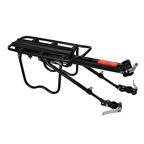 ROCKBROS Fahrrad Gepäckträger Mountainbike Gepäckträger Schnellspanner mit Reflektor 24-29 Zoll mit/ohne Schutzblech Aluminiumlegierung ROCKBROS Fahrrad Gepäckträger Mountainbike Gepäckträger Schnellspanner mit Reflektor 24-29 Zoll mit/ohne Schutzblech Aluminiumlegierung von ROCKBROS