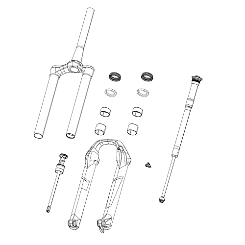 ROCKSHOX RS-1, Abdeckkappen Set von RockShox