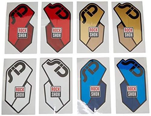 Rock Shox SID 2011 Zubehör QR Aufkleber Kit, Unisex, SID 2011 Accessory, Gold/Red/Blue/White Rock Shox SID 2011 Zubehör QR Aufkleber Kit, Unisex, SID 2011 Accessory, Gold/Red/Blue/White von RockShox