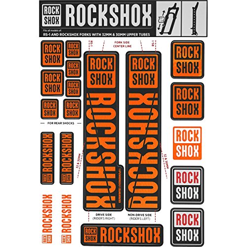RockShox Unisex – Erwachsene Felgenbänder-03054889 Felgenbänder, Orange, 30 von RockShox