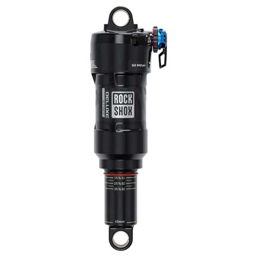 RockShox Unisex – Erwachsene Deluxe Ultimate RCT Federbein, Schwarz, 205 mm x 62.5 mm von RockShox