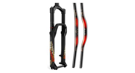 rockshox decal kit troy lee design 35mm gold orange rockshox decal kit troy lee design 35mm gold orange von RockShox