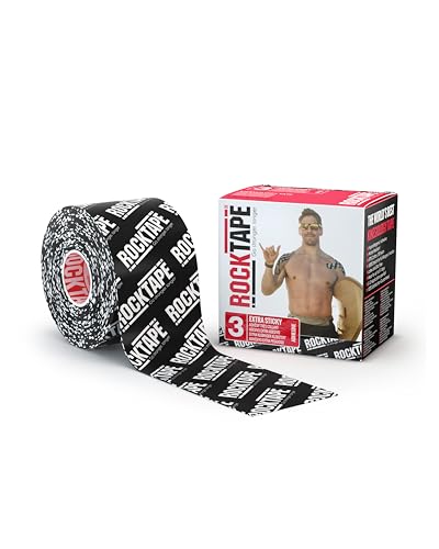 RockTape Damen Sports Tape & Accessories, Logo Schwarz, Uncut Roll-5cm Wide RockTape Damen Sports Tape & Accessories, Logo Schwarz, Uncut Roll-5cm Wide von RockTape