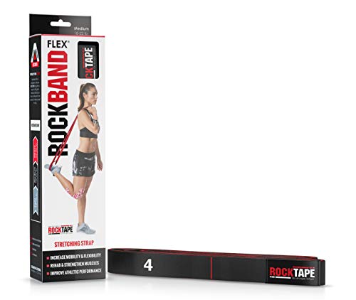 RockTape Unisex-Adult Resistance Band Rockband, Black, One Size von RockTape