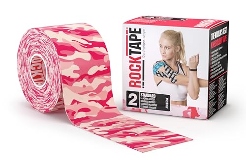 Rocktape Standard 5cm x 5m Kinesiologie Tape-Rosa Camouflage, Camo Pink Rocktape Standard 5cm x 5m Kinesiologie Tape-Rosa Camouflage, Camo Pink von RockTape