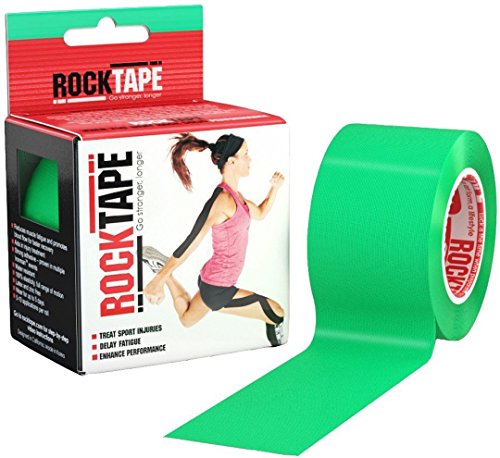 Rocktape Unisex-Adult STD Kinesiologie-Band, Grün, 5cm x 5m Roll Rocktape Unisex-Adult STD Kinesiologie-Band, Grün, 5cm x 5m Roll von RockTape