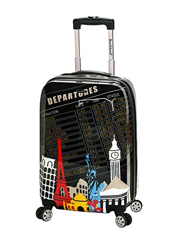 Rockland Departure Hardside Spinner Wheel Luggage, Abfahrt:, Carry-On 20", Melbourne Hardside Erweiterbares Spinnrad Gepäck Rockland Departure Hardside Spinner Wheel Luggage, Abfahrt:, Carry-On 20", Melbourne Hardside Erweiterbares Spinnrad Gepäck von Rockland
