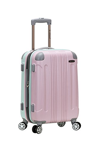 Rockland 50,8 cm erweiterbares Handgepäck, Spinner-Gepäck, Mehrfarbig, Carry-On 20-Inch, London Hardside Spinner Wheel Luggage von Rockland