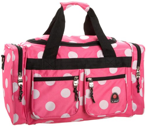 Rockland Gepäcktasche, 48,3 cm, Pinke Punkte, 48,26 cm, Seesack von Rockland