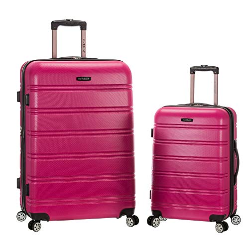 Rockland Melbourne Hartschalen-Koffer, erweiterbar, Magenta (Pink) - F225-MAGENTA von Rockland