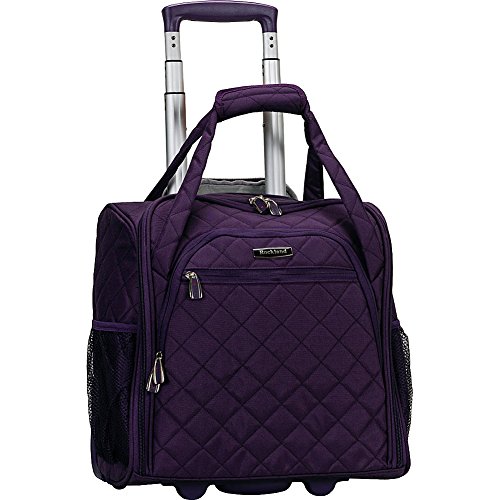Rockland Melrose Untersitz-Handgepäck mit Rollen, Violett, Carry-On 15-Inch, Melrose Untersitz-Handgepäck mit Rollen Rockland Melrose Untersitz-Handgepäck mit Rollen, Violett, Carry-On 15-Inch, Melrose Untersitz-Handgepäck mit Rollen von Rockland