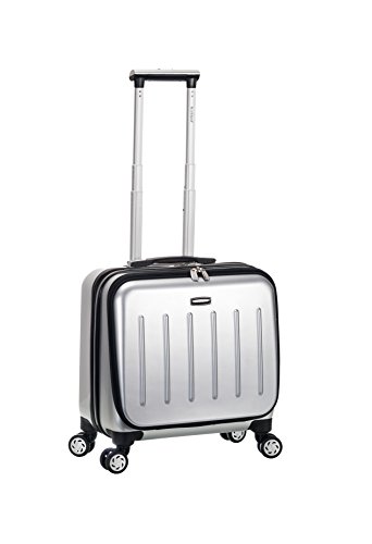 Rockland Revolution Hardside Rollkoffer, Silber, Carry-On 17-Inch, Revolution Hartschalenetui mit Rollfunktion von Rockland