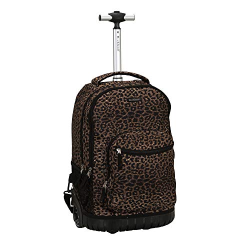 Rockland Rollrucksack mit einem Griff, leopard, 19-Inch, Rollrucksack mit einem Griff von Rockland