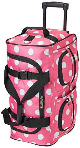 Rockland Seesack zum Rollen, Pink, 22-Inch, Reisetasche mit Rollen Rockland Seesack zum Rollen, Pink, 22-Inch, Reisetasche mit Rollen von Rockland