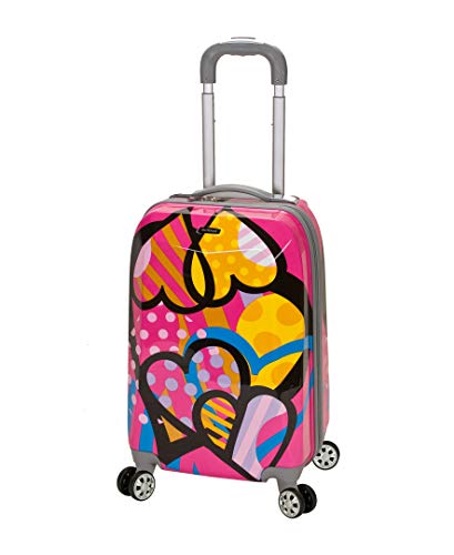 Rockland Vision Hardside Spinner Rad Gepäck, Sortiert/Mehrfarbig, Handgepäck 50,8 cm, Carry-On 20-Inch, Vision Hartschalen-Koffer mit Drehrad Rockland Vision Hardside Spinner Rad Gepäck, Sortiert/Mehrfarbig, Handgepäck 50,8 cm, Carry-On 20-Inch, Vision Hartschalen-Koffer mit Drehrad von Rockland