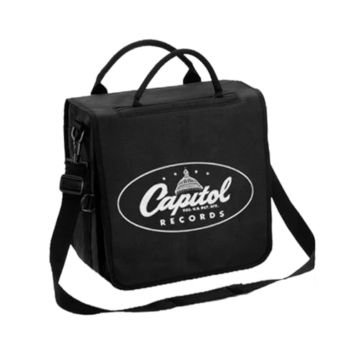Capitol Vinyl-Rucksack, Schwarz, M, Casual Capitol Vinyl-Rucksack, Schwarz, M, Casual von Rocksax