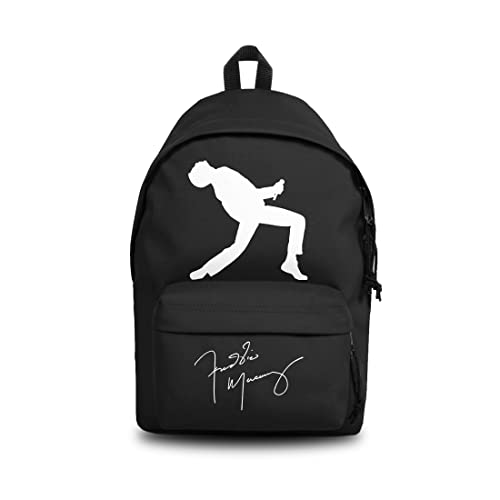 Rocksax Freddie Mercury Daypack – Freddie Mercury, Schwarz, Einheitsgröße, Tagesrucksa Rocksax Freddie Mercury Daypack – Freddie Mercury, Schwarz, Einheitsgröße, Tagesrucksa von Rocksax