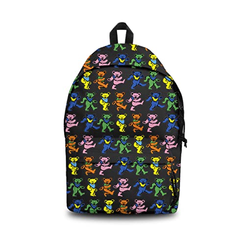 Rocksax Grateful Dead Daypack – Tanzende Bären, Schwarz, Height 45cm, Width 30cm, Depth 15cm, Casual Rocksax Grateful Dead Daypack – Tanzende Bären, Schwarz, Height 45cm, Width 30cm, Depth 15cm, Casual von Rocksax