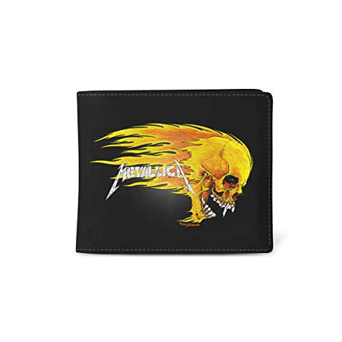 Rocksax Metallica Wallet - Pushead Flame von Rocksax