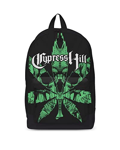 Rocksax Rucksack Cypress Hill Insane In The Brain Rucksack, 43 cm x 30 cm x 15 cm, offizielles Lizenzprodukt, Schwarz, Einheitsgröße, Casual Rocksax Rucksack Cypress Hill Insane In The Brain Rucksack, 43 cm x 30 cm x 15 cm, offizielles Lizenzprodukt, Schwarz, Einheitsgröße, Casual von Rocksax