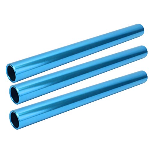 Rodipu Leichtathletik-Staffelstäbe, harmloses Aluminiumrelais, für Match Running(Blue) von Rodipu