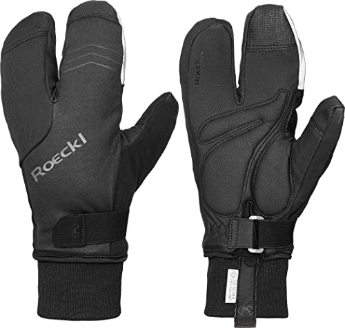 Roeckl Villach 2 Lobster Winter Fahrrad Handschuhe lang schwarz 2023: Größe: 10 von Roeckl SPORTS