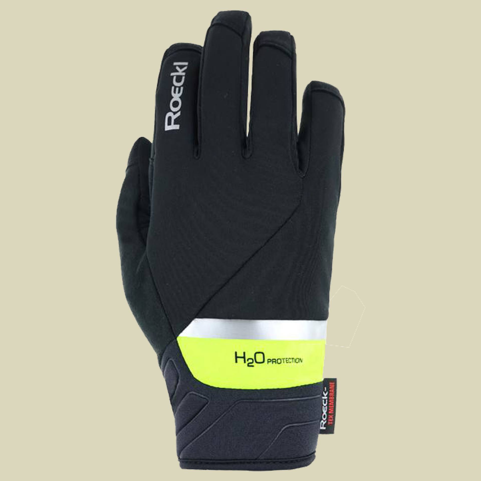 Ranten 2 6,5 black/fluo yellow von Roeckl Sports