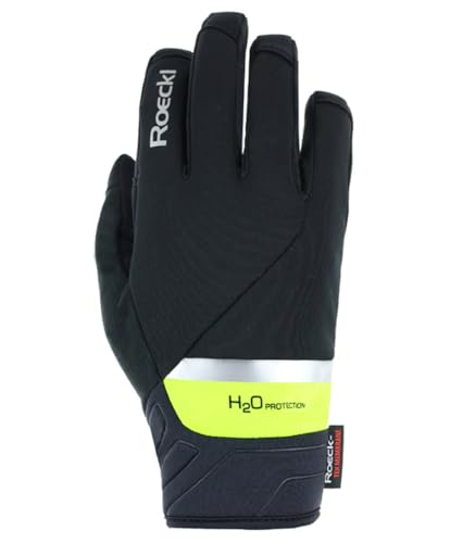 Roeckl Ranten 2 Winter Fahrrad Handschuhe lang schwarz/gelb 2025: Größe: 11.5 von Roeckl Sports